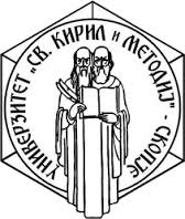 SS. Cyril and Methodius University of Skopje, Macedonia