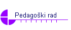 Pedagoki rad
